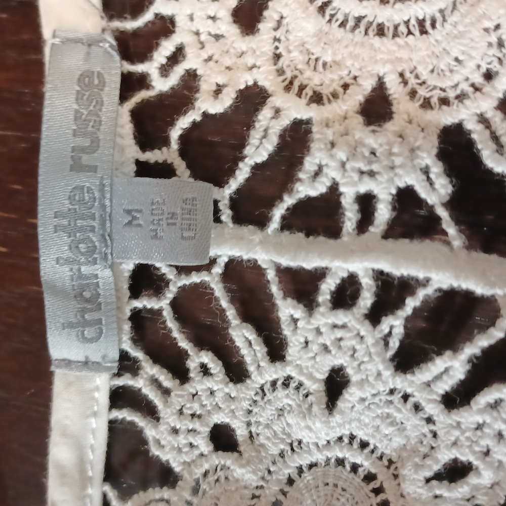 Charlotte Russe crotchet top - Picture 9 of 10